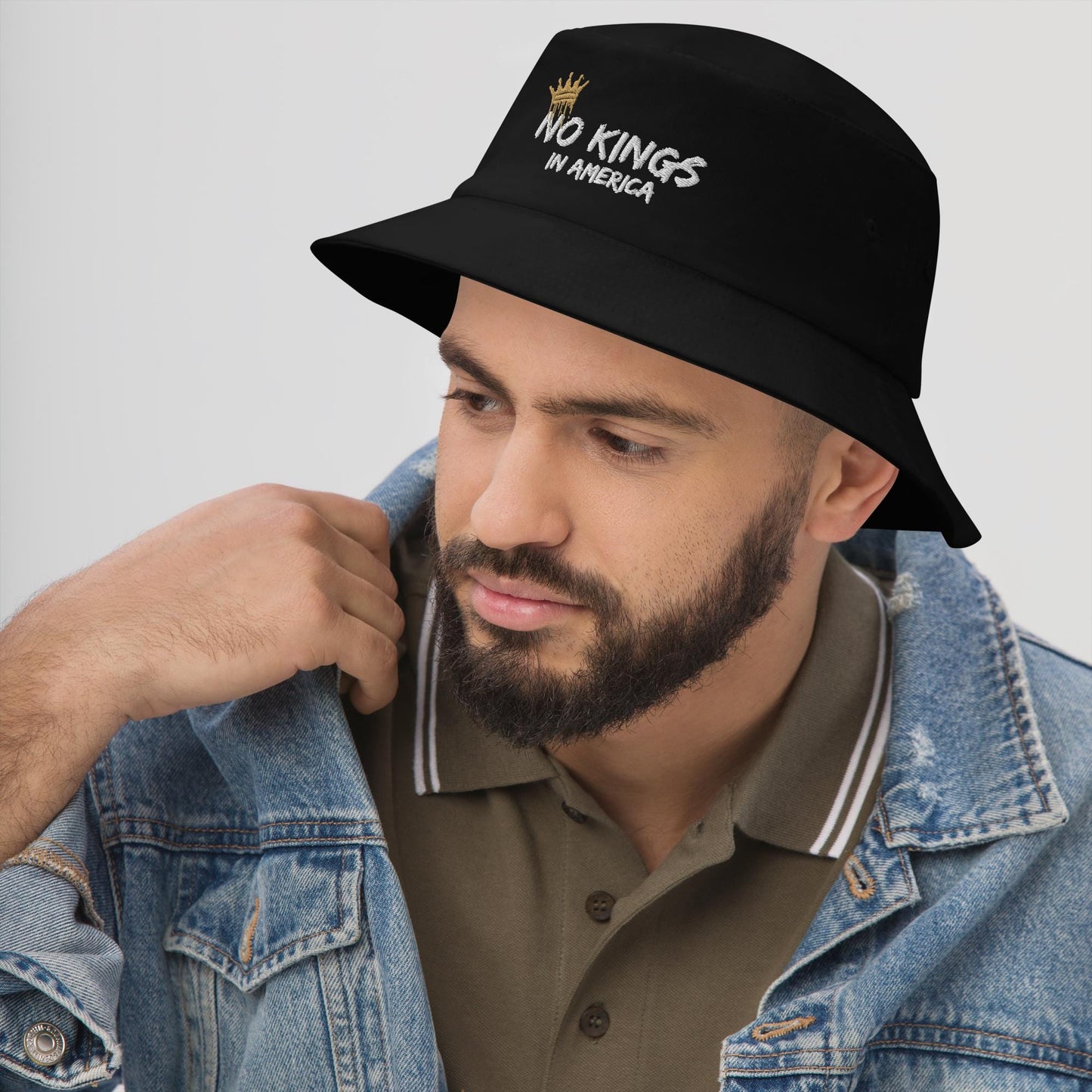 No Kings Bucket Hat
