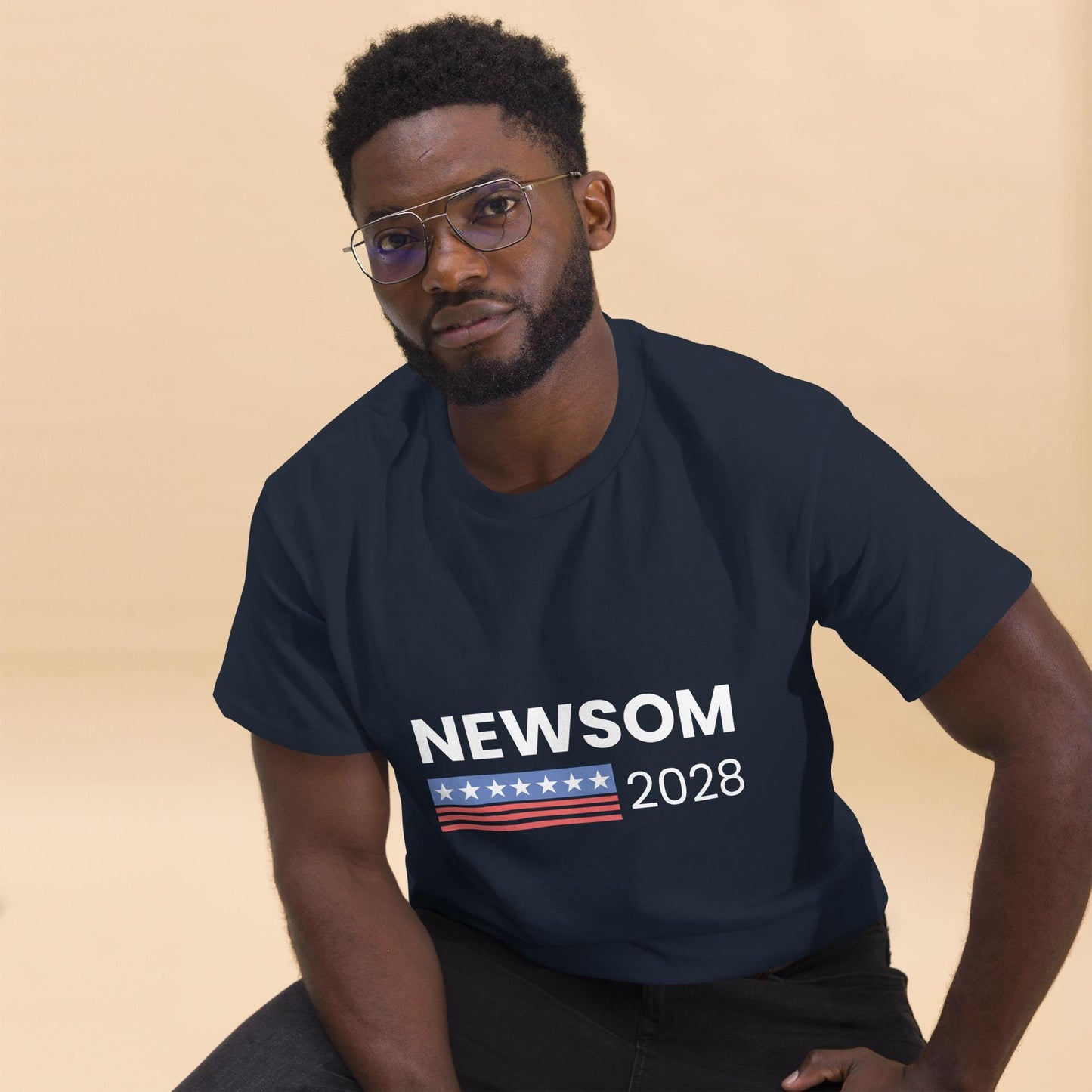 Newsom 2028 T-shirt