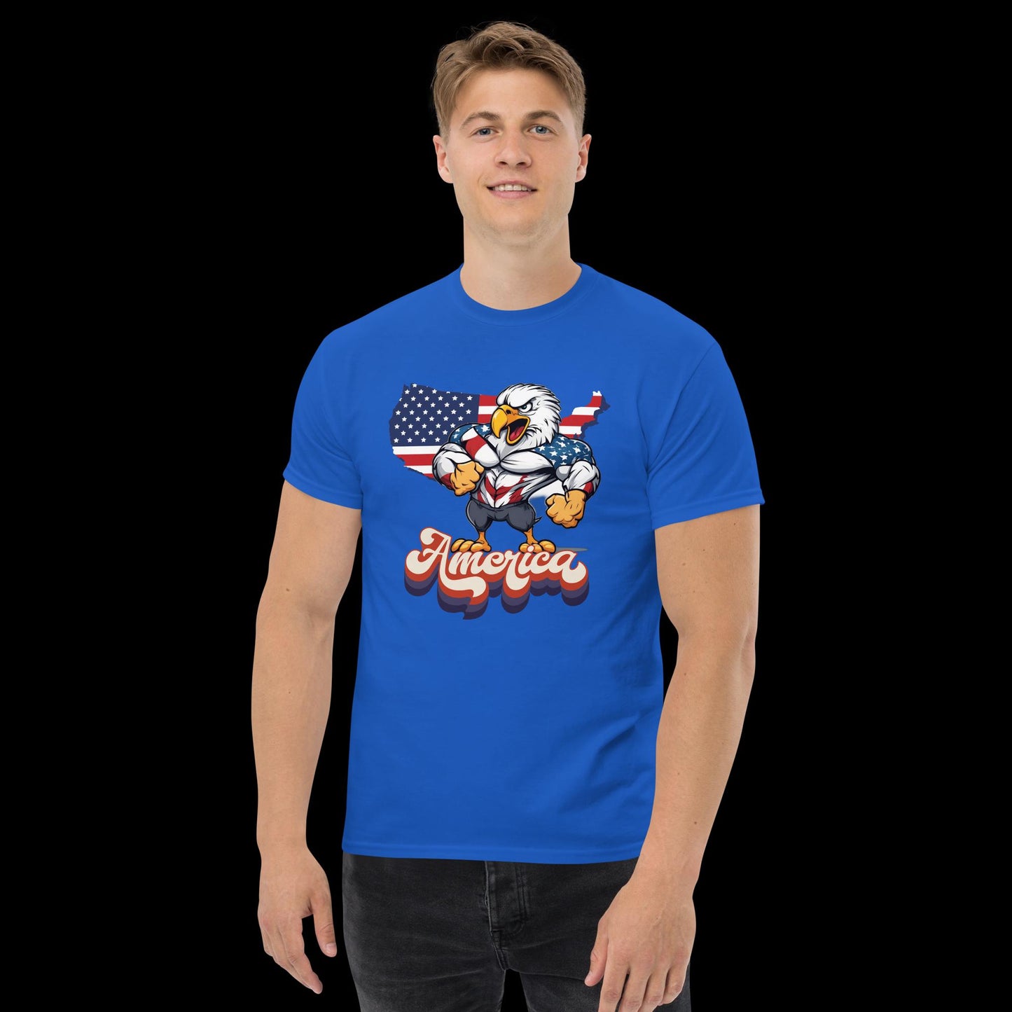 Bald Eagle America Graphic Tee