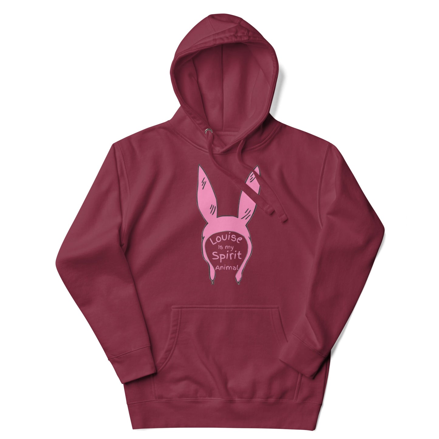 Louise Belcher Pink Ears Hoodie