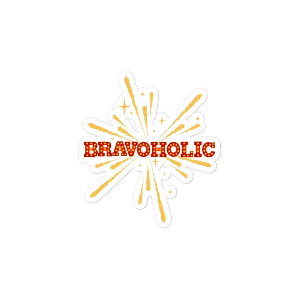 Bravoholic Sticker for Water bottle