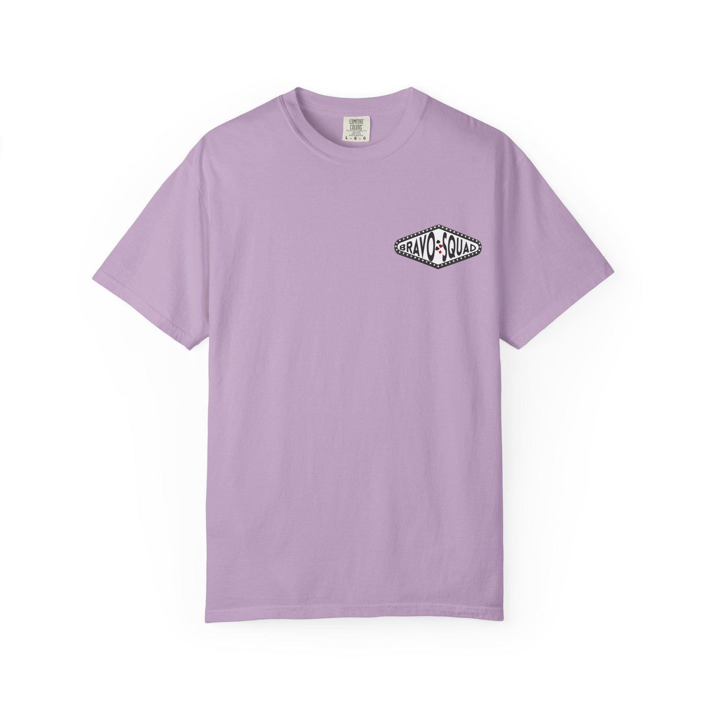 Bravocon 2025 Bravo Squad Womens Graphic Tee Vegas Edition