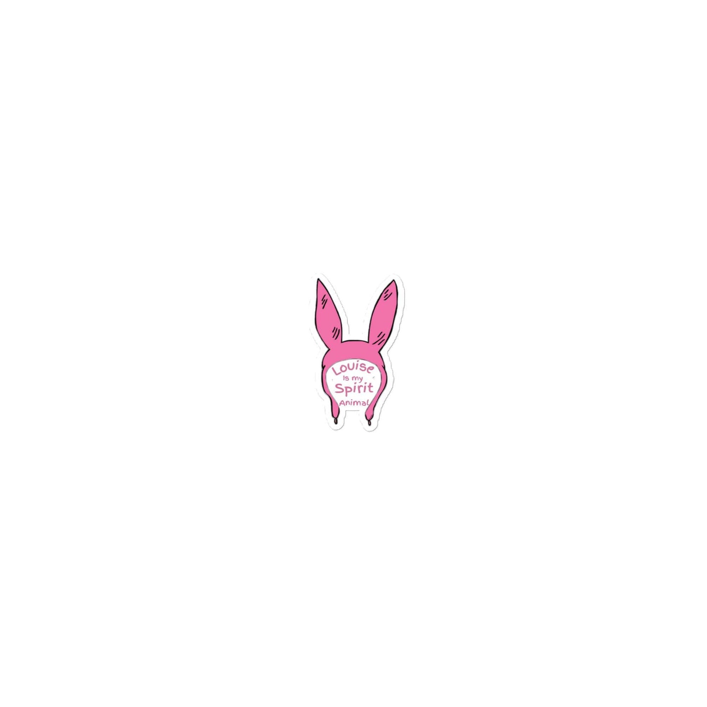 Louise Belcher Pink Ears Sticker