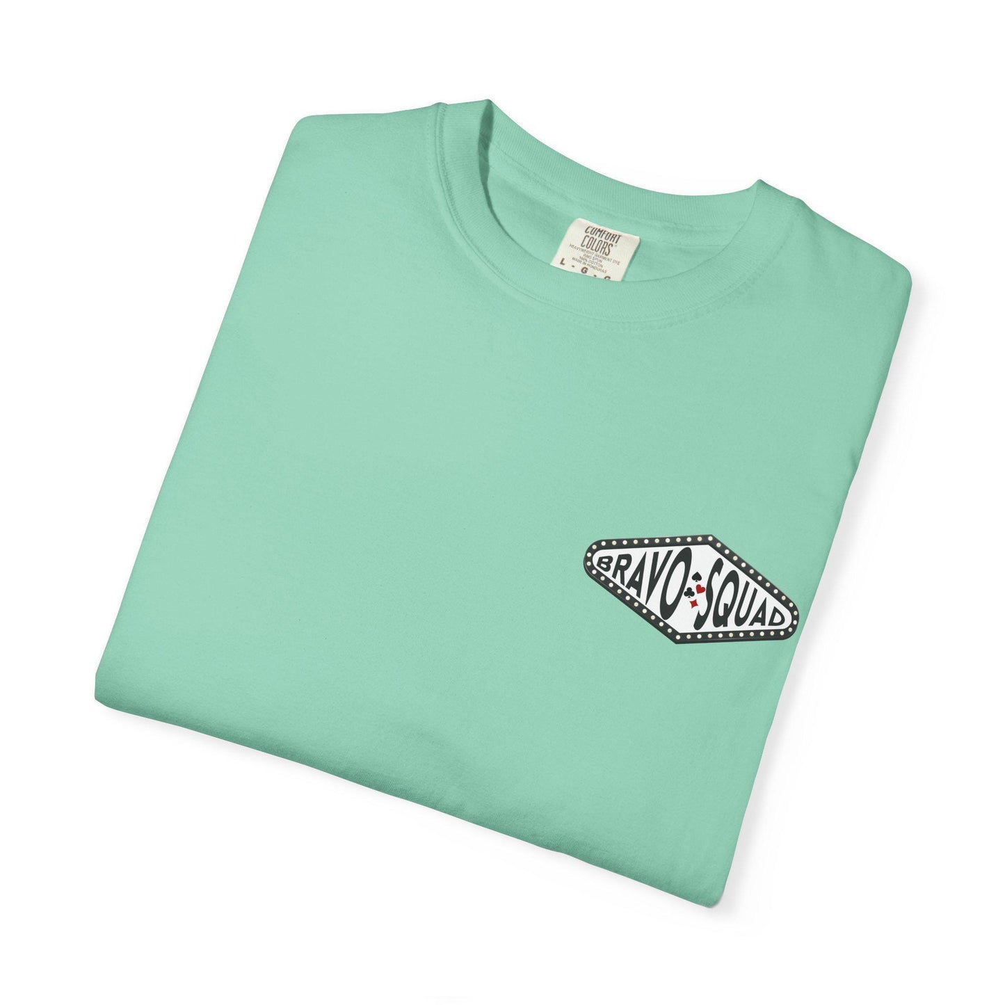 Bravocon 2025 Bravo Squad Womens Graphic Tee Vegas Edition
