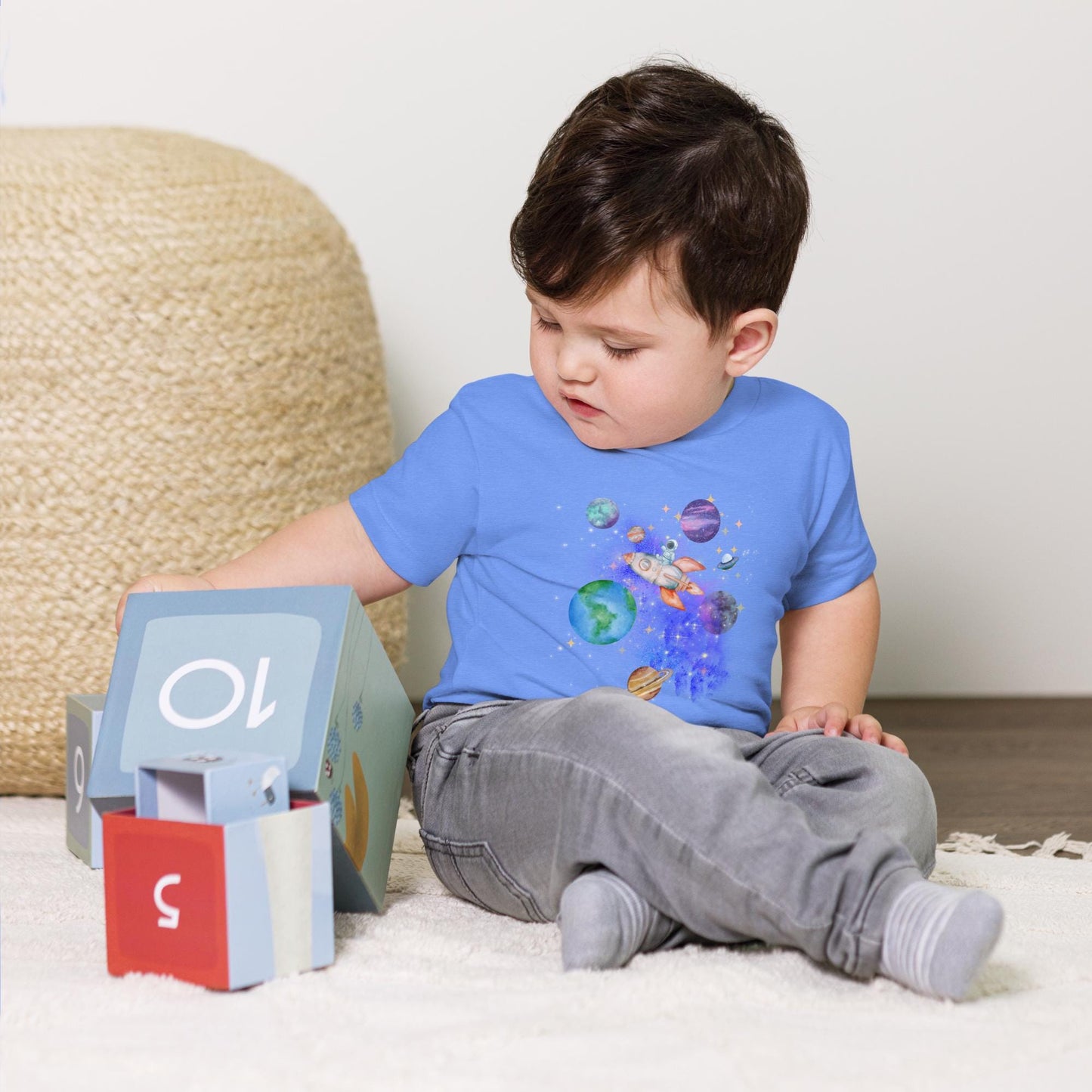 Blast Off! Cosmic Explorer Toddler Tee