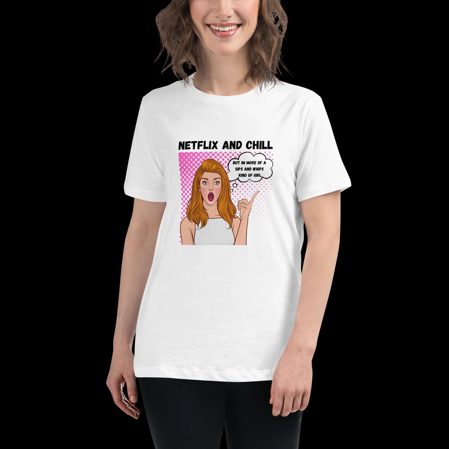 Sips & Whips Kinda Girl T-Shirt