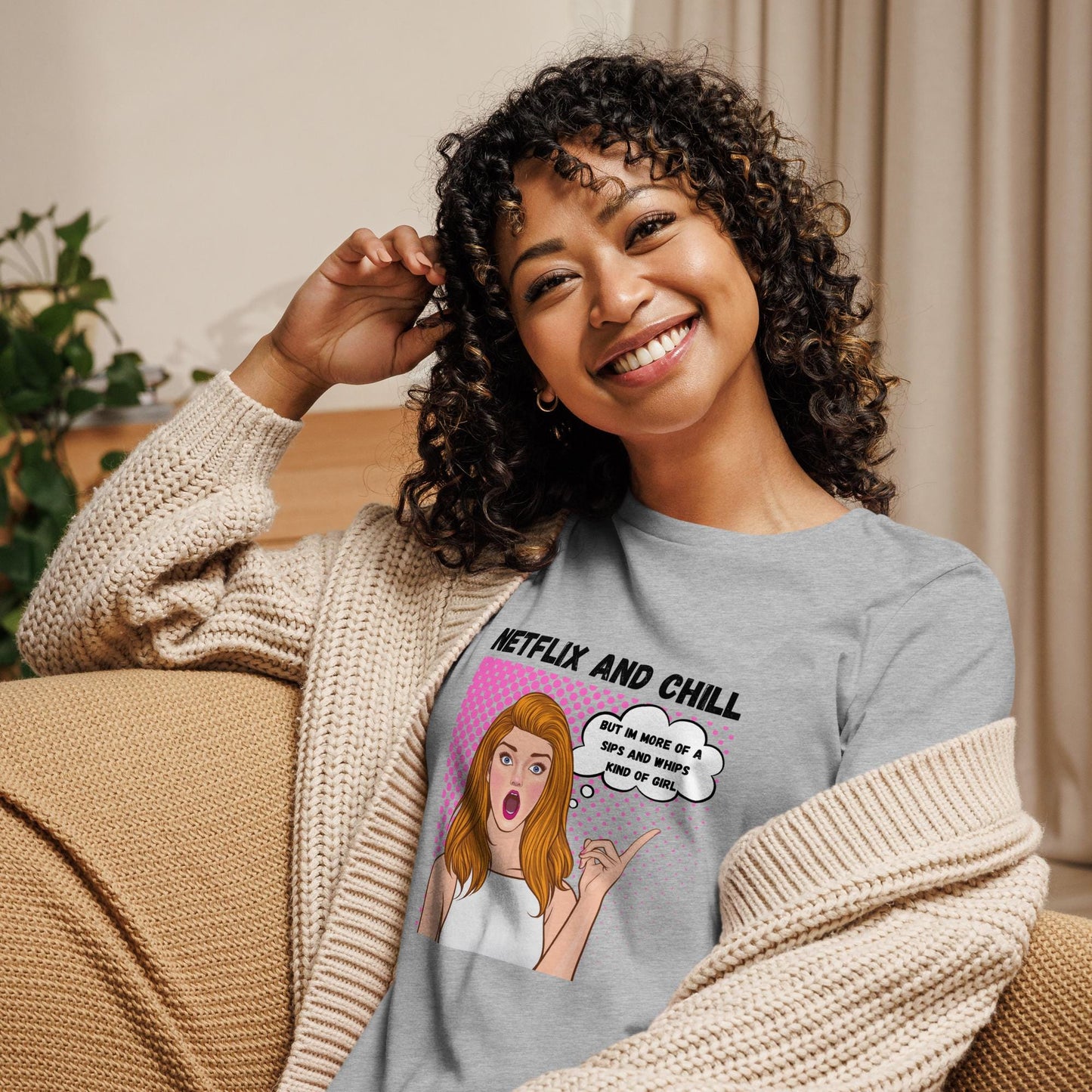 Sips & Whips Kinda Girl T-Shirt