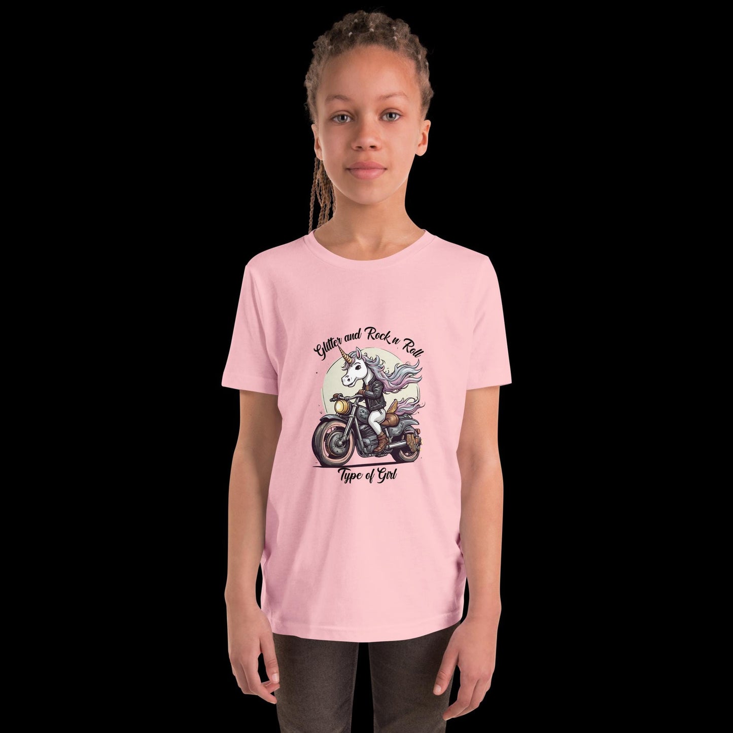 Glitter & Rock 'n' Roll Unicorn Tee