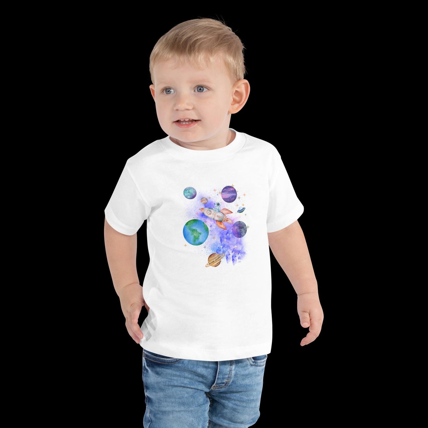Blast Off! Cosmic Explorer Toddler Tee