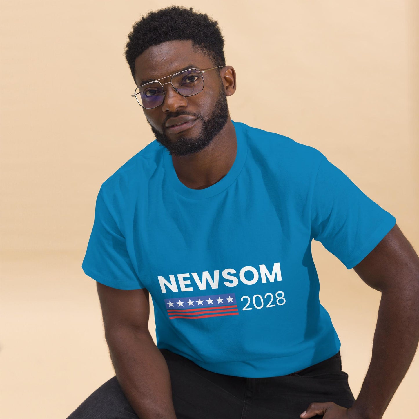 Newsom 2028 T-shirt