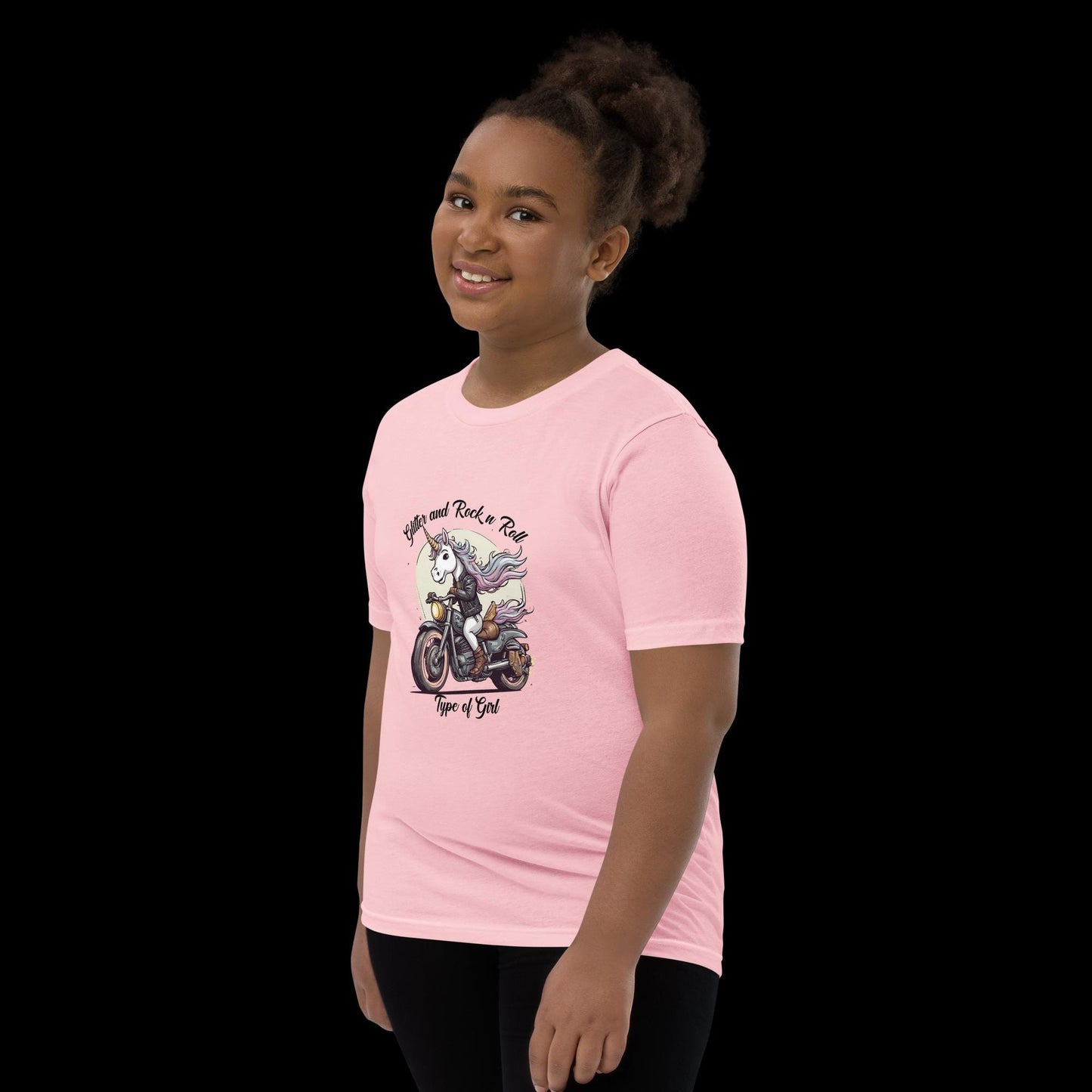 Glitter & Rock 'n' Roll Unicorn Tee