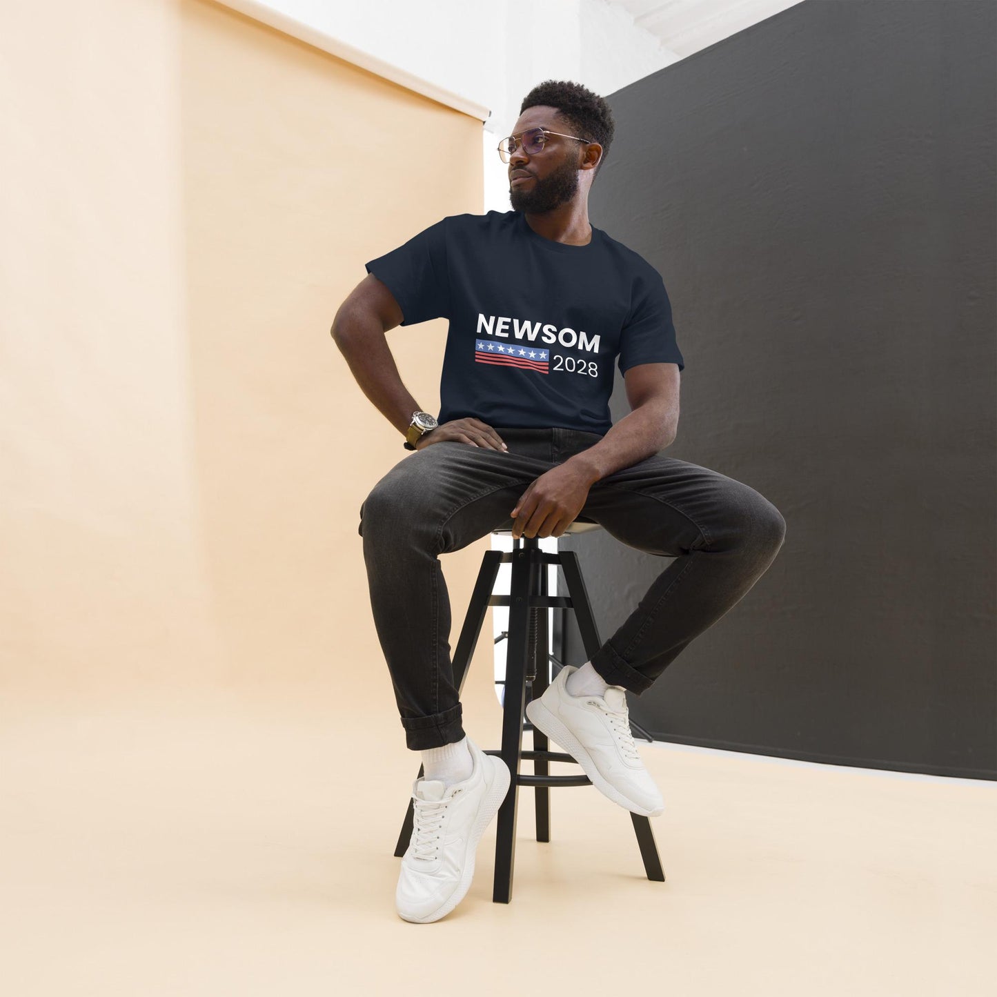 Newsom 2028 T-shirt