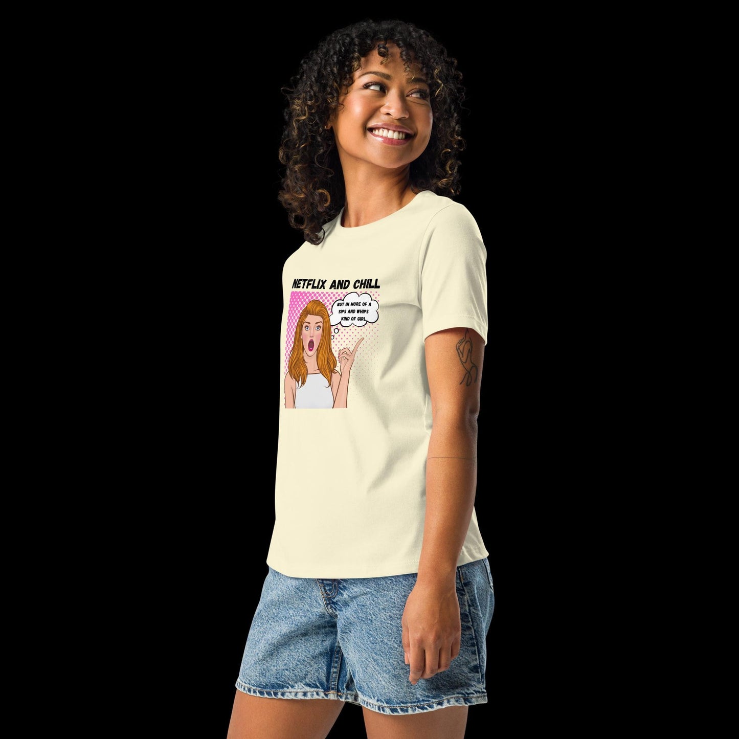 Sips & Whips Kinda Girl T-Shirt