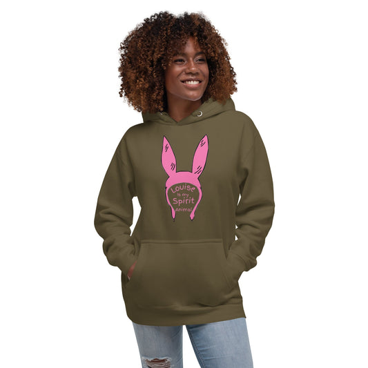 Louise Belcher Pink Ears Hoodie