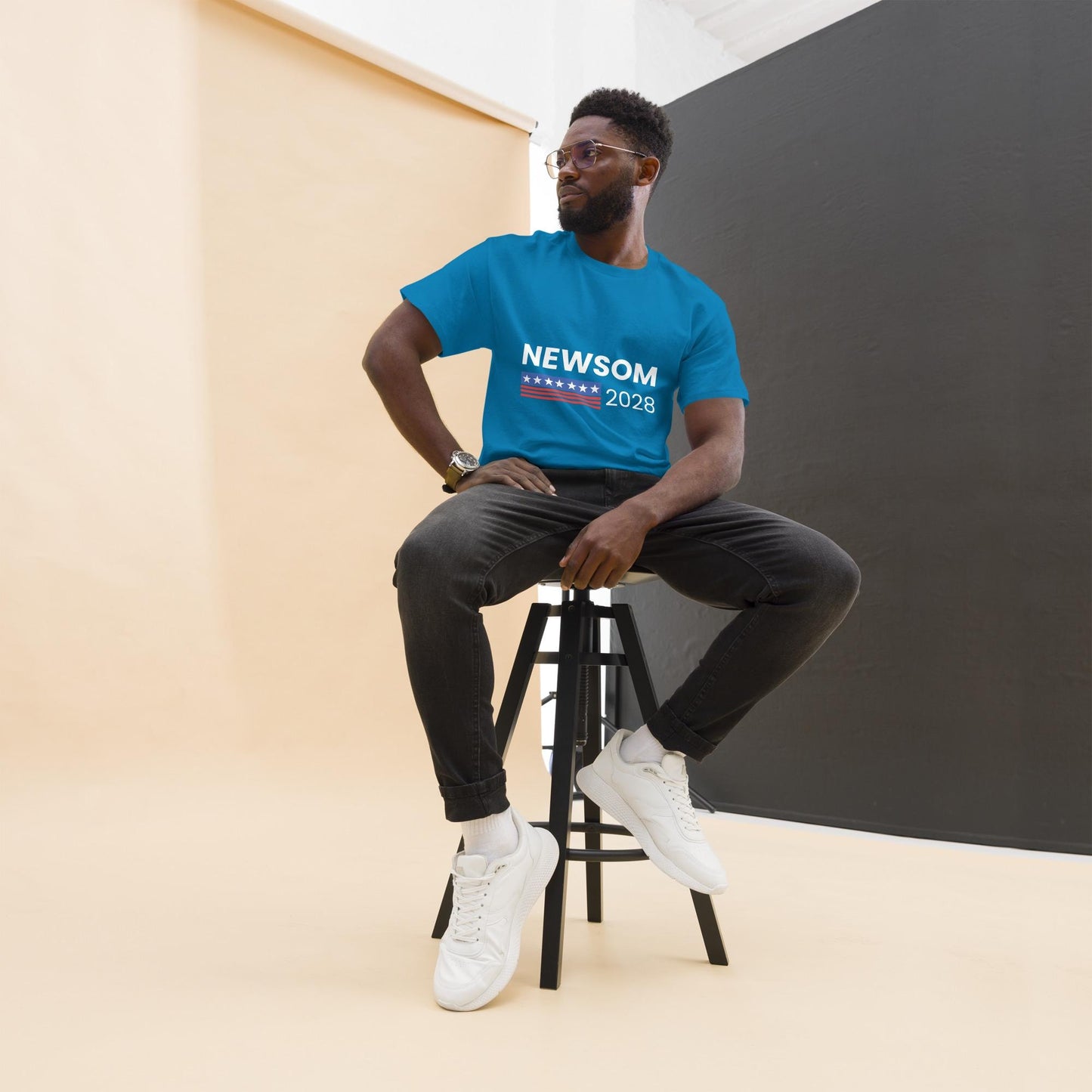 Newsom 2028 T-shirt