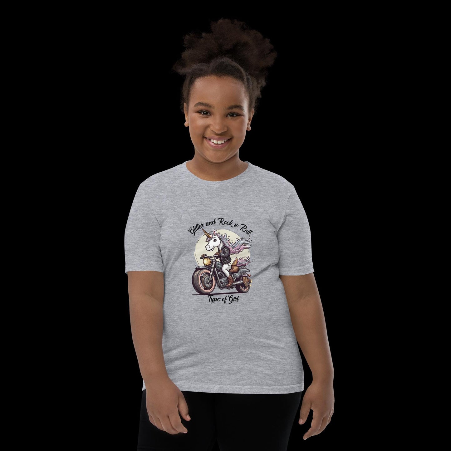 Glitter & Rock 'n' Roll Unicorn Tee