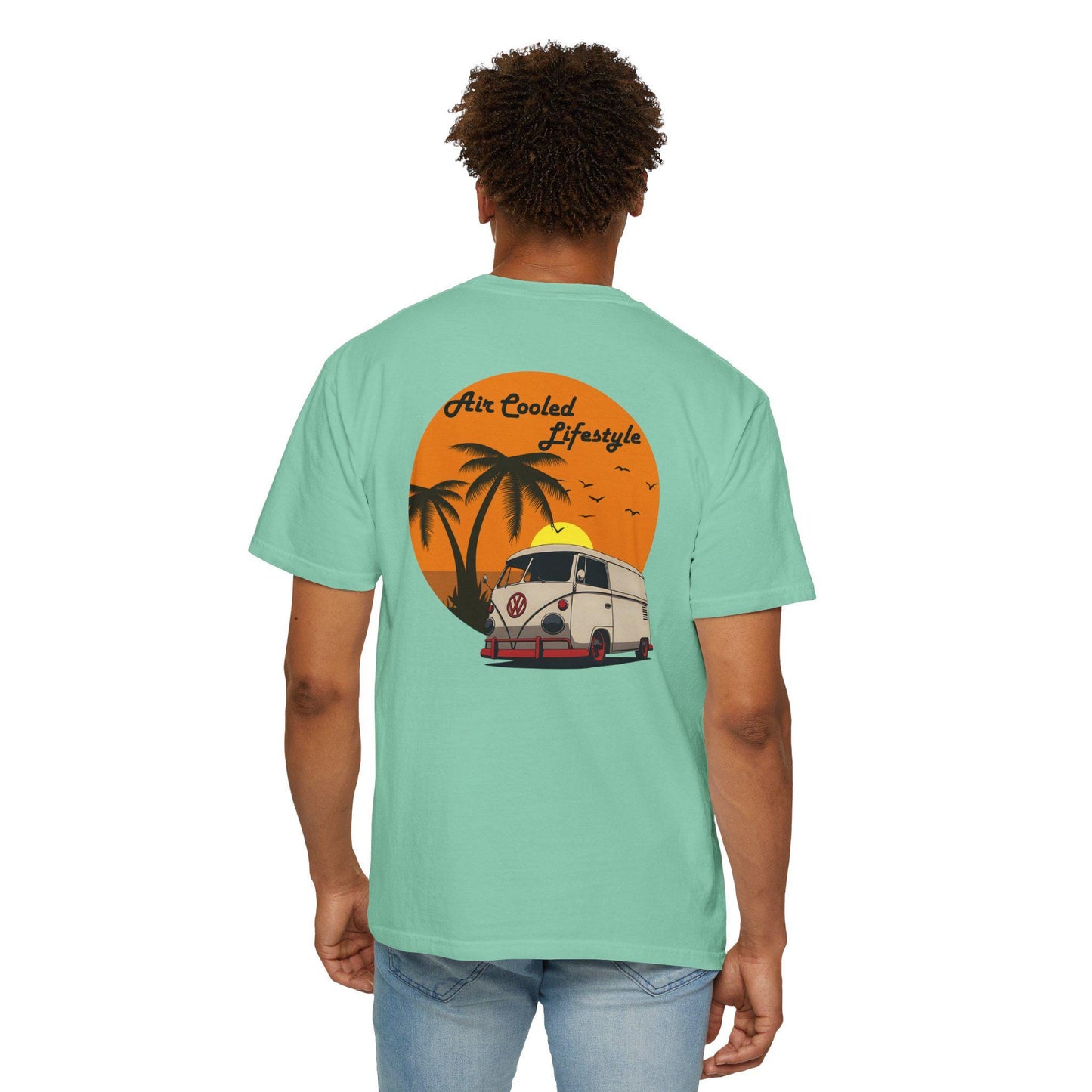 Unisex Air Cooled Lifestyle VW Bus Graphic Tee