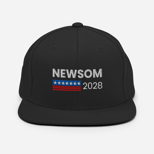 Newsom 2028 | Snapback Hat | Gavin Newsom