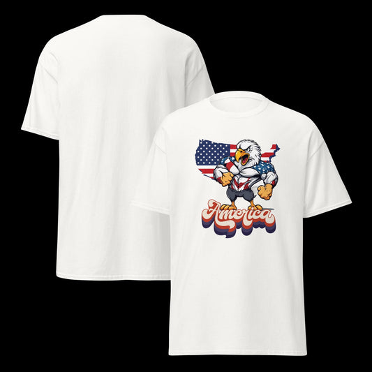 Bald Eagle America Graphic Tee