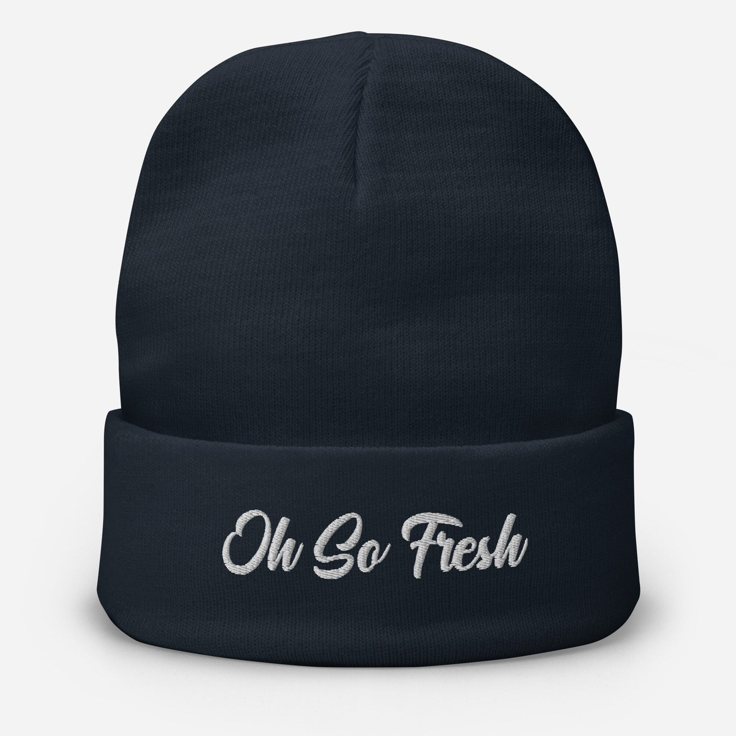 Oh So Fresh Embroidered Beanie