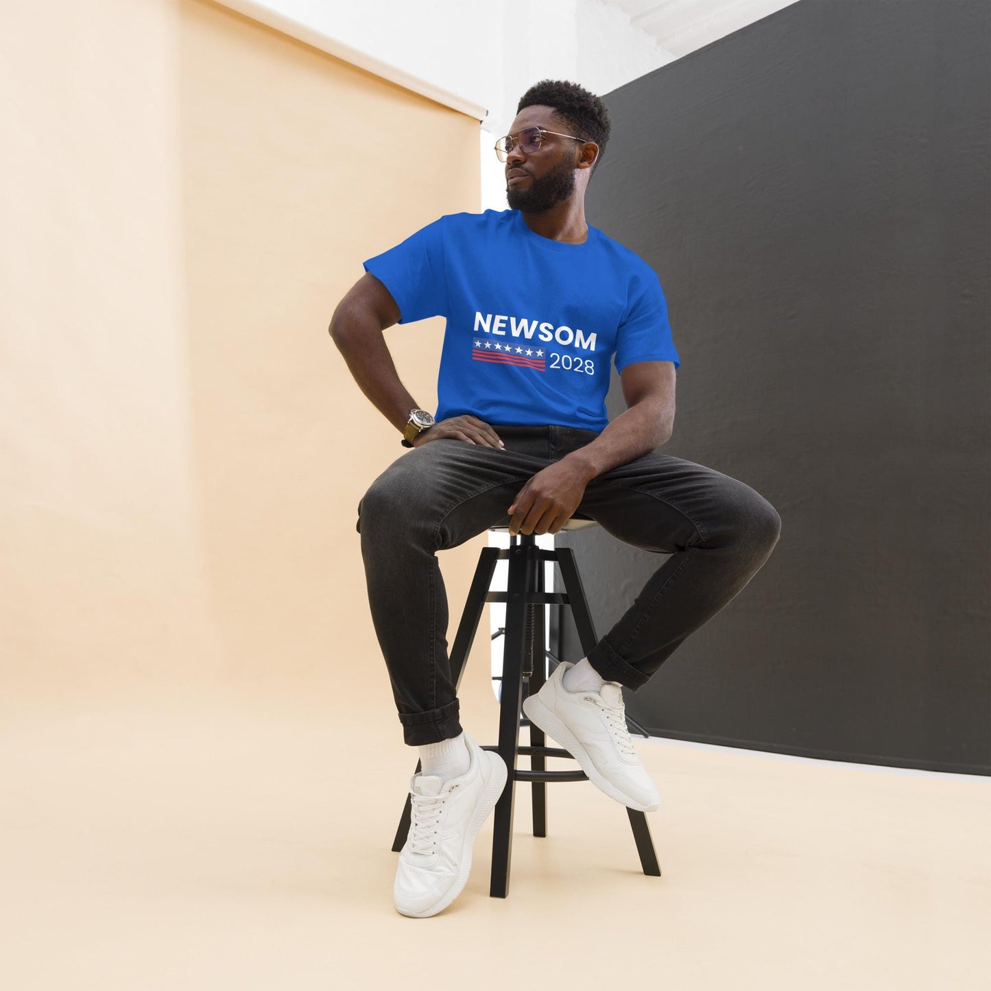 Newsom 2028 T-shirt