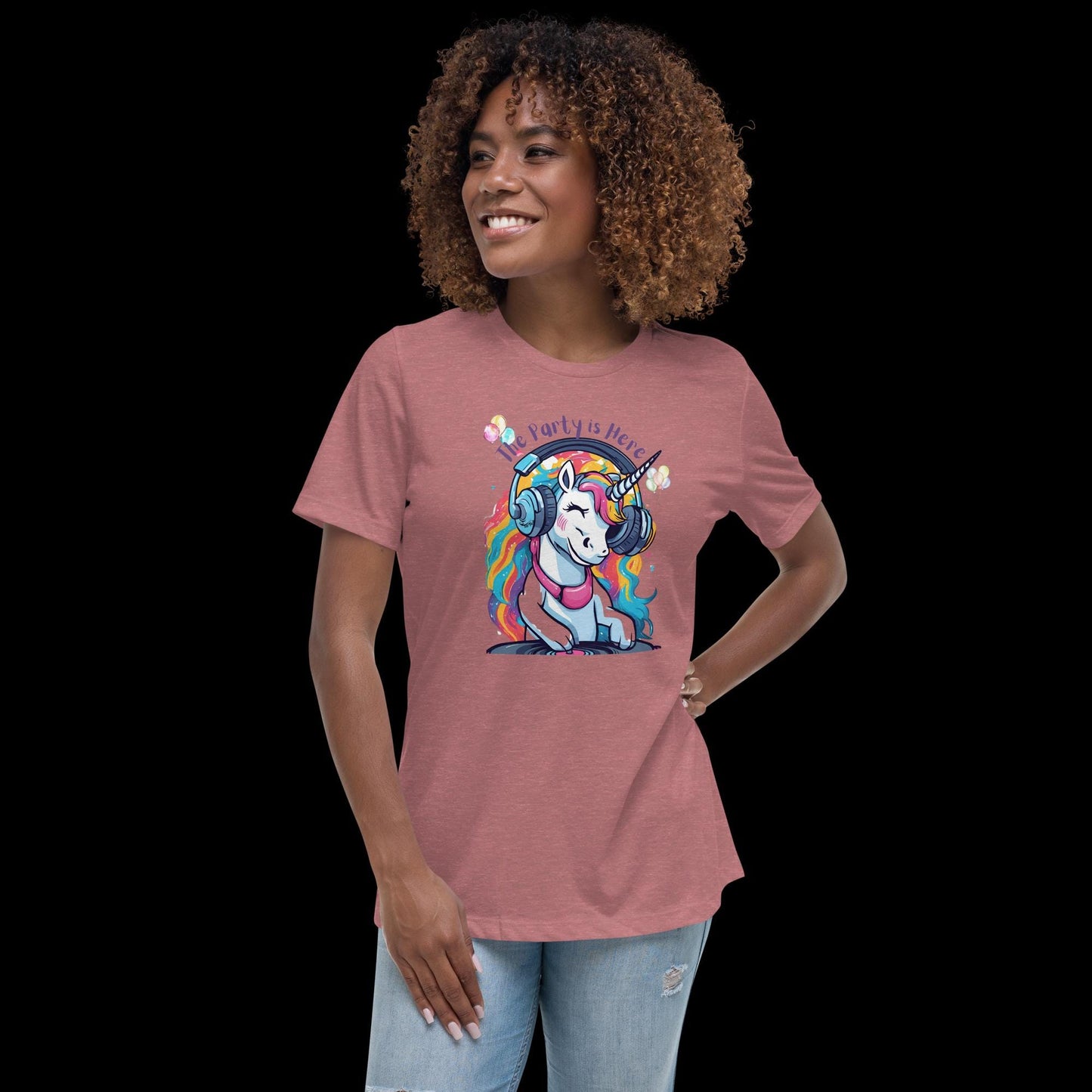 The Party Is Here - DJ Unicorn Tee