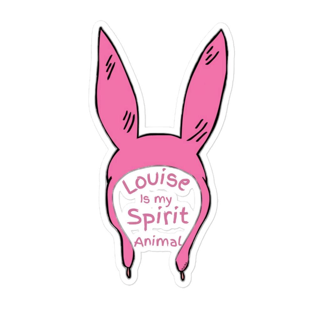 Louise Belcher Pink Ears Sticker