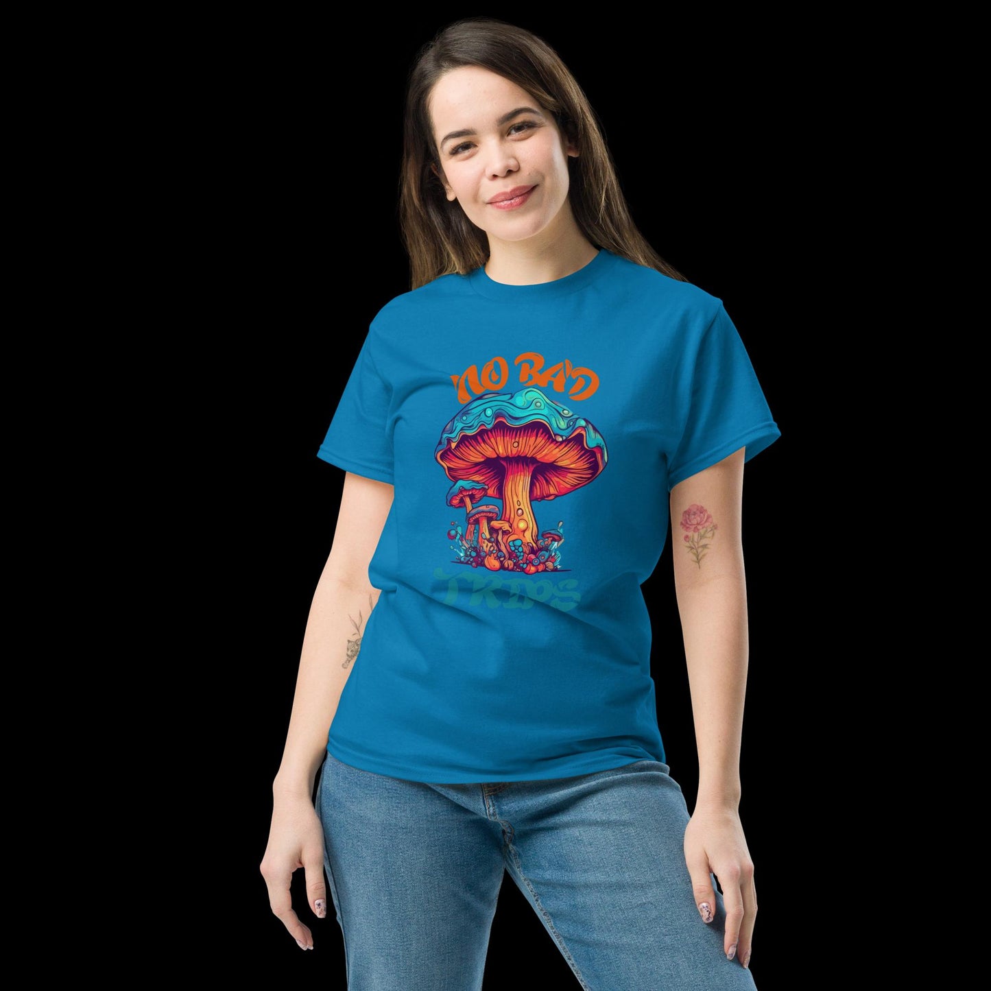 No Bad Trips Shroom Tee