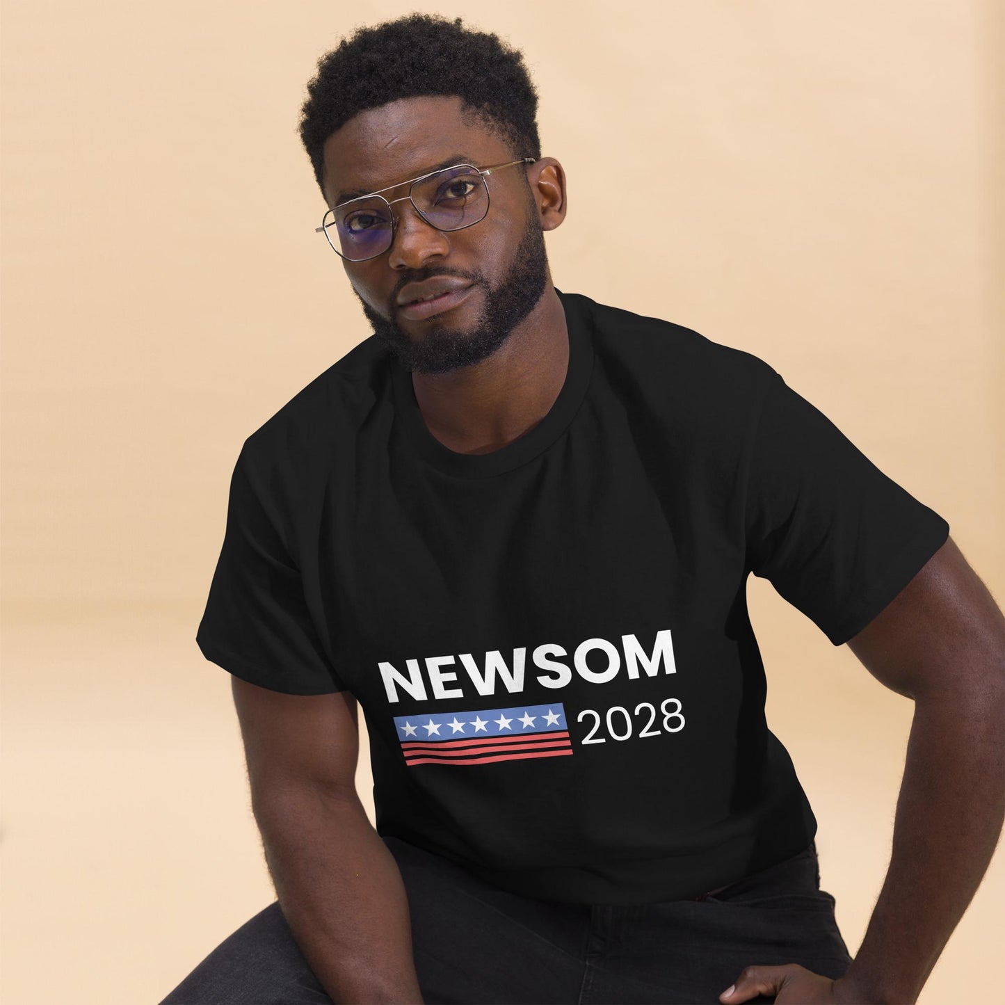 Newsom 2028 T-shirt