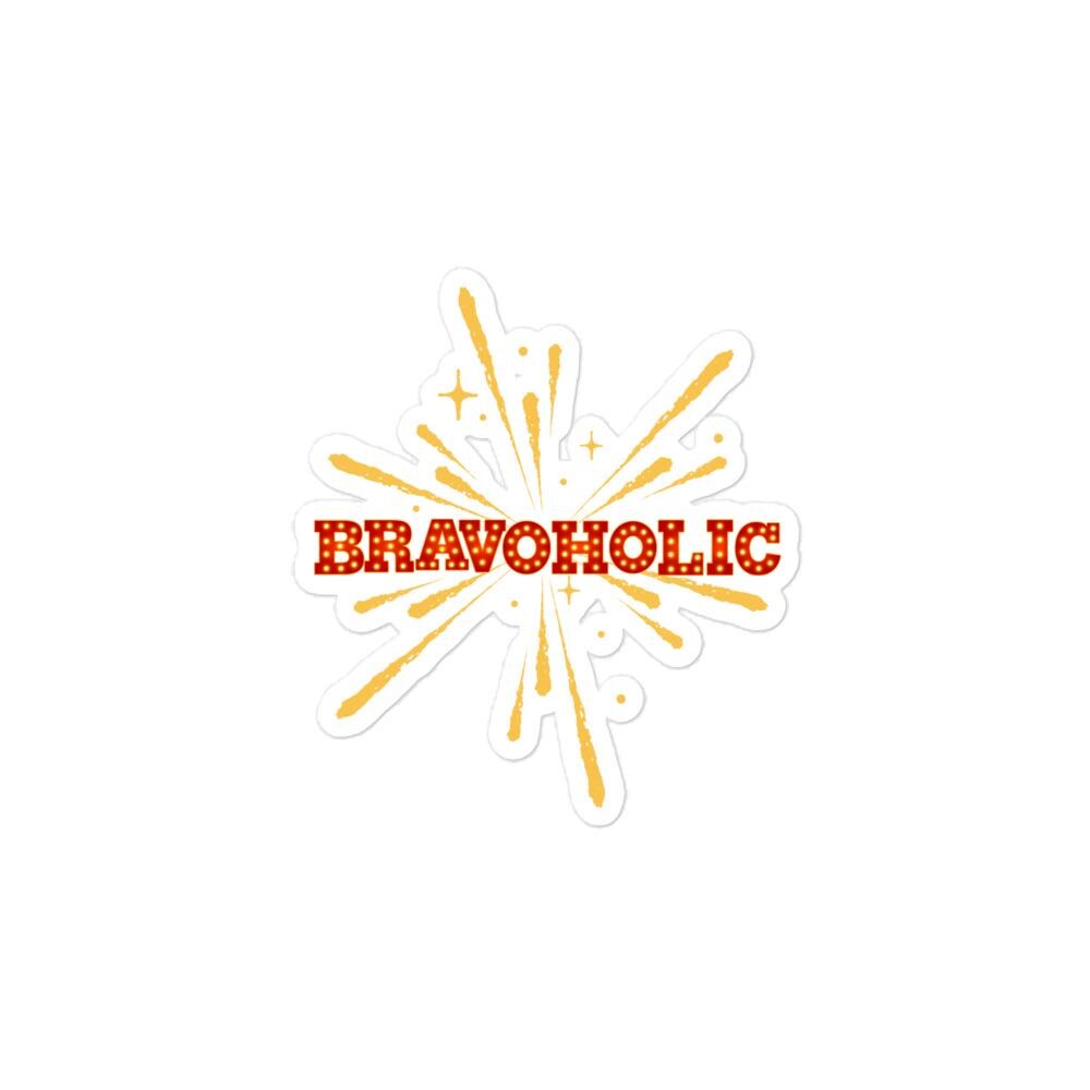 Bravoholic Sticker for Water bottle