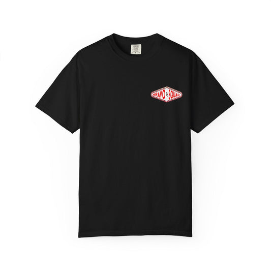 Bravocon 2025 Bravo Squad Womens Graphic Tee Vegas Edition
