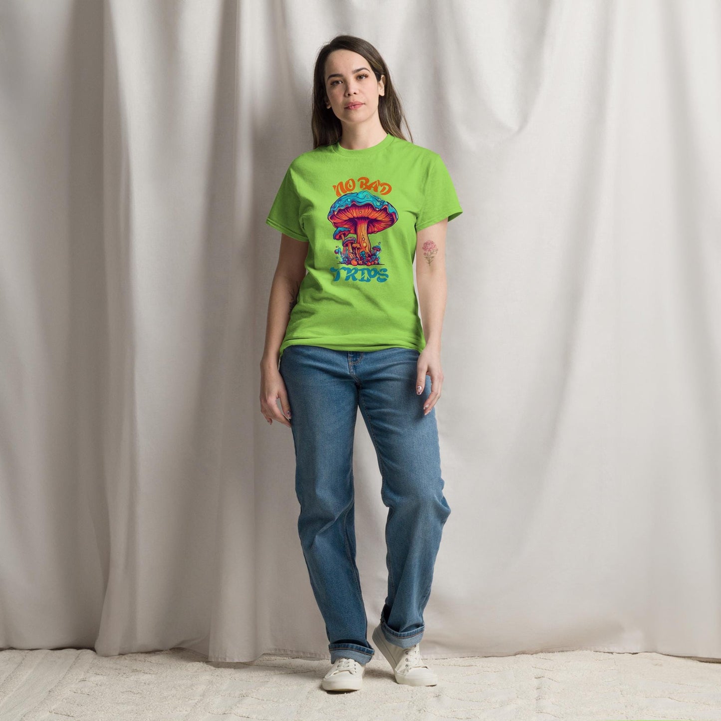 No Bad Trips Shroom Tee