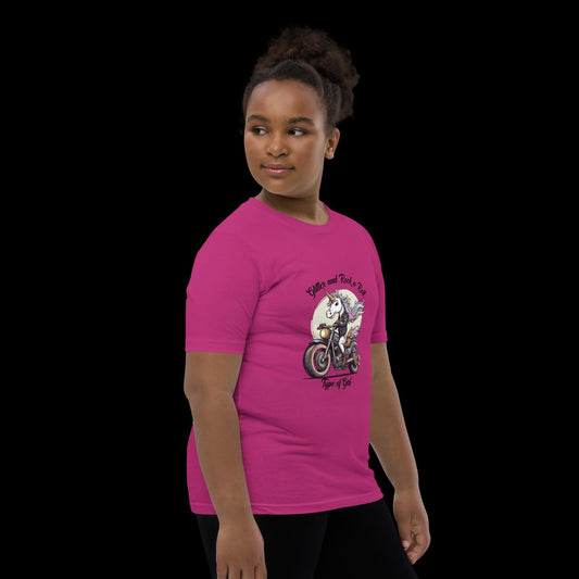 Glitter & Rock 'n' Roll Unicorn Tee