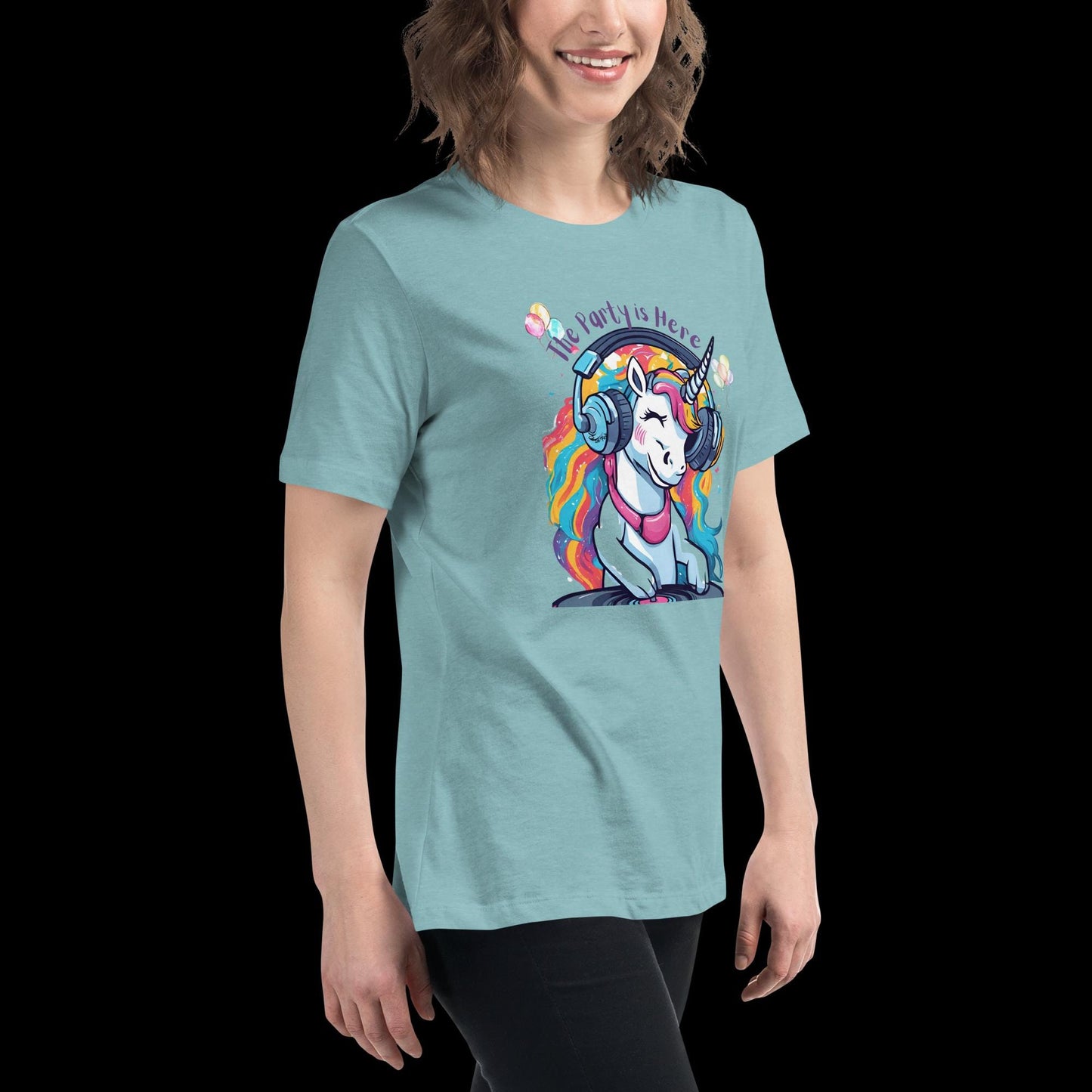 The Party Is Here - DJ Unicorn Tee