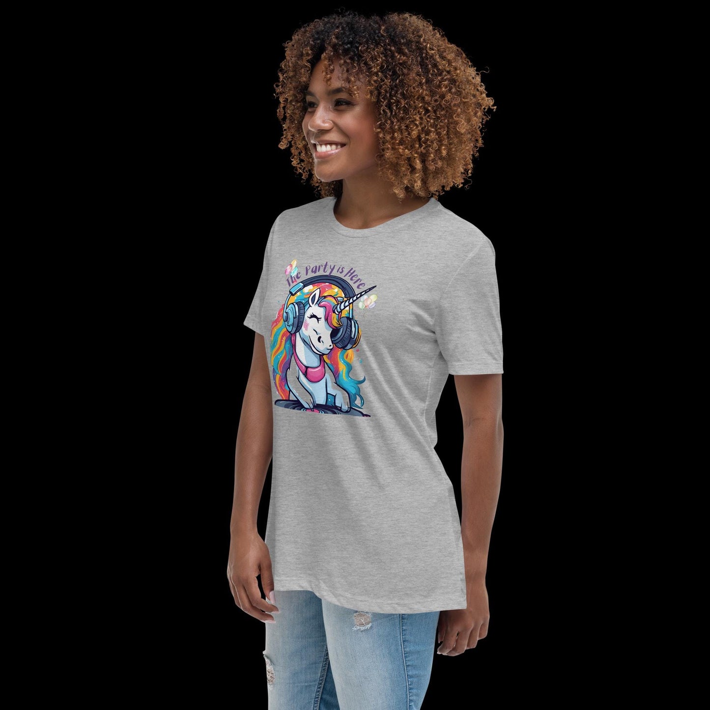 The Party Is Here - DJ Unicorn Tee