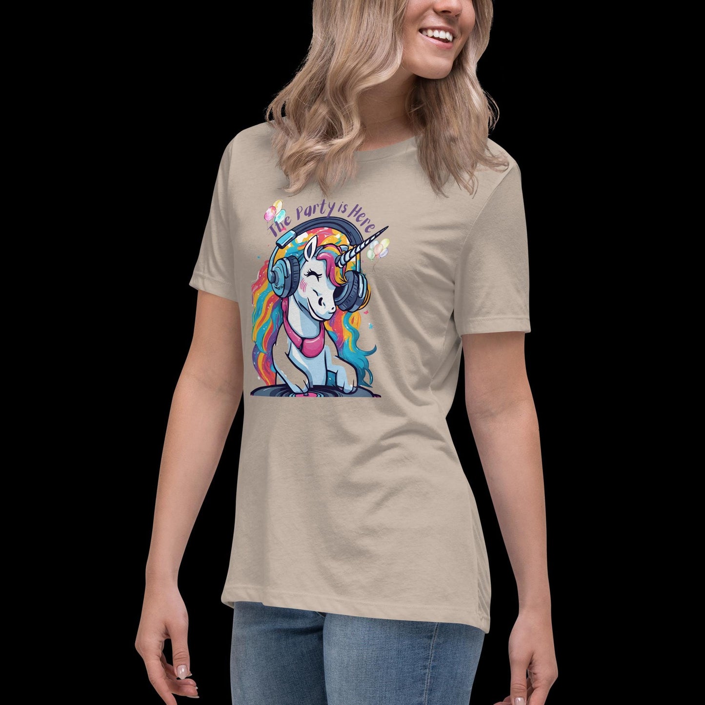 The Party Is Here - DJ Unicorn Tee
