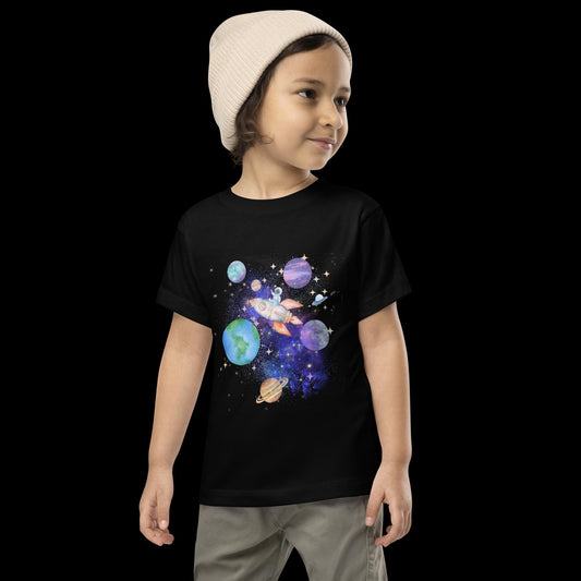 Blast Off! Cosmic Explorer Toddler Tee