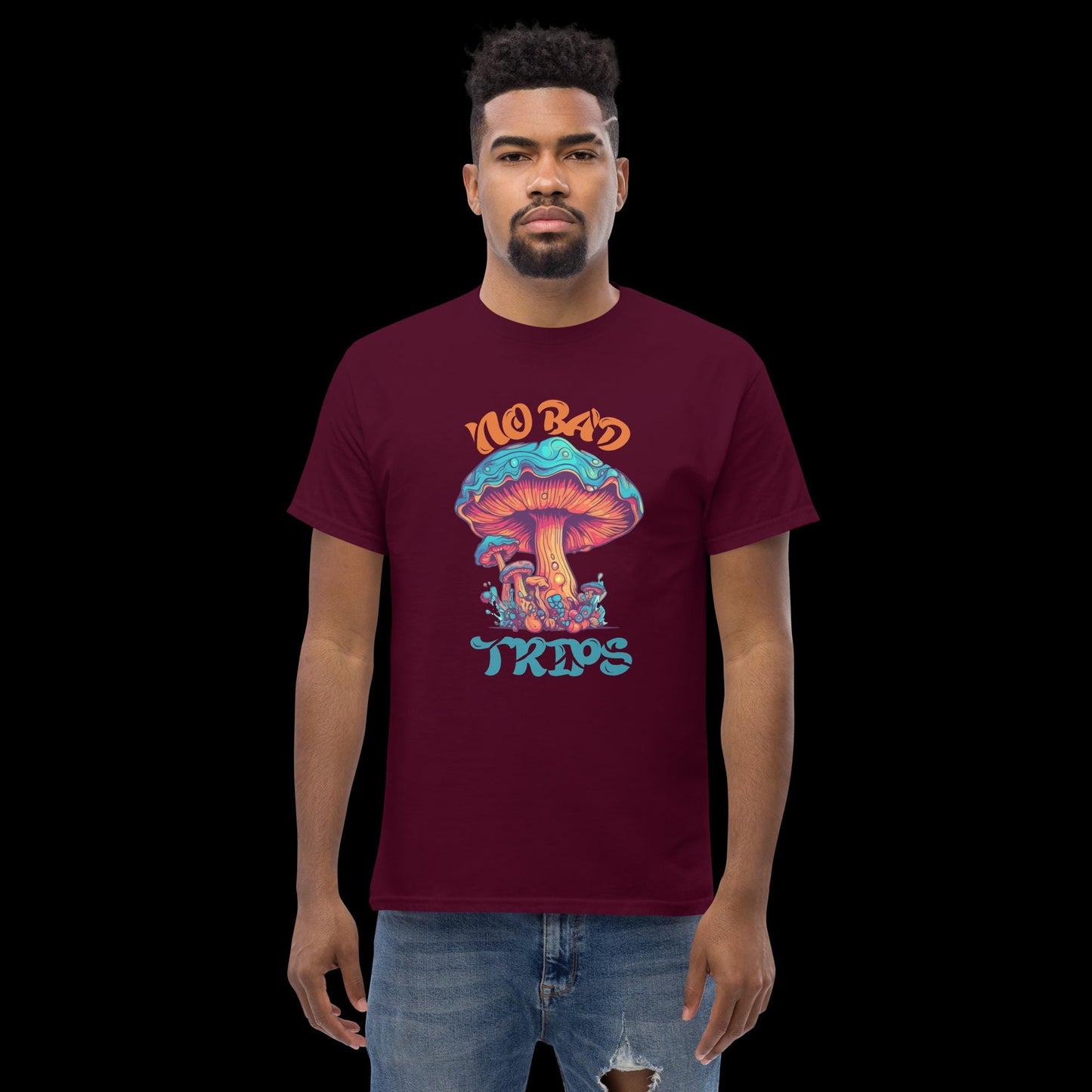 No Bad Trips Shroom Tee